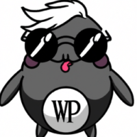 Weezing the pokemon wearing black rimmed sunglasses with XRP logo on chest